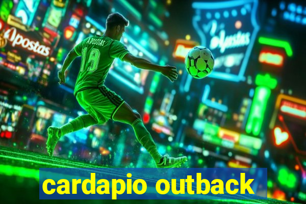 cardapio outback